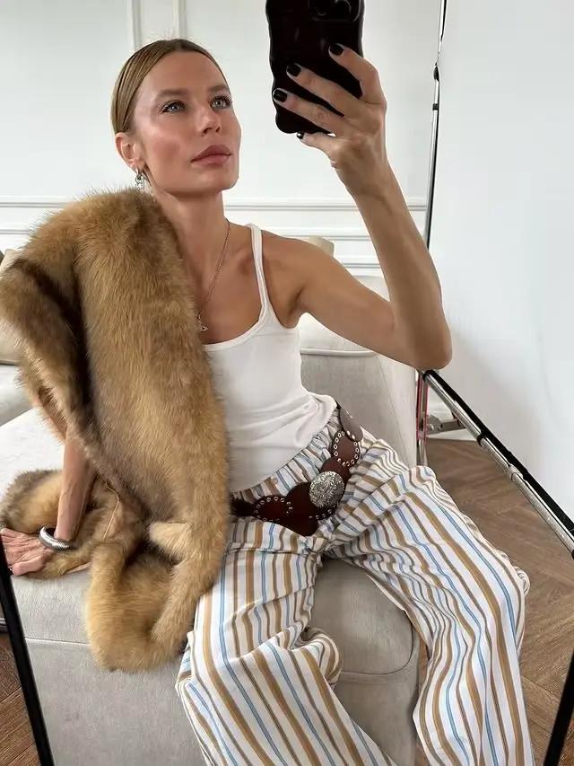 Élégant luxe fausse fourrure gland longue écharpe femmes solide chaud tout-match Chic fourrure silen