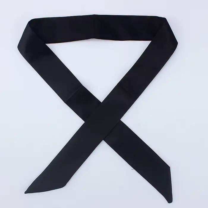 Petit Foulard Solide en Satin pour Sac à Main, Rubans pour Sauna, 600, 2021, Marque de Luxe, à la Mo