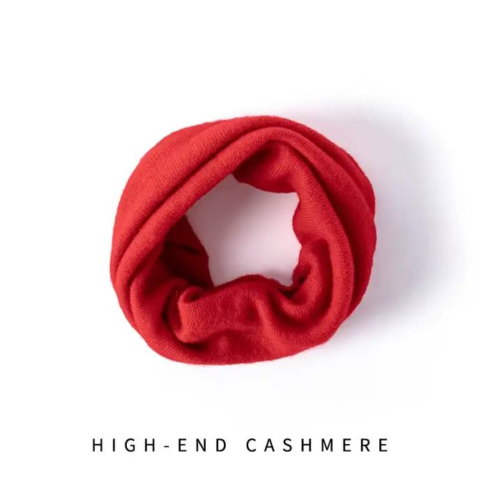 Écharpe en pur cachemire pour homme et femme, couvre-cou chaud et froid, foulard polyvalent, hiver, 