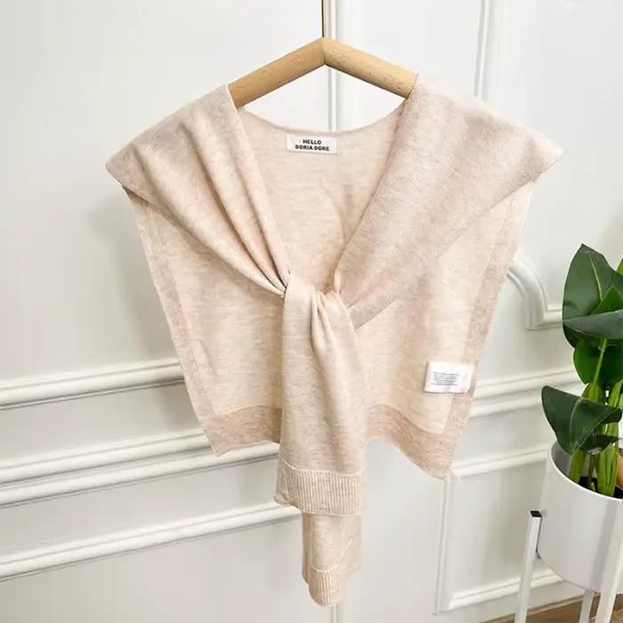 Orean Petite écharpe châle tricotée pour femme - Design élégant à la mode |   Idéal pour les vêtemen