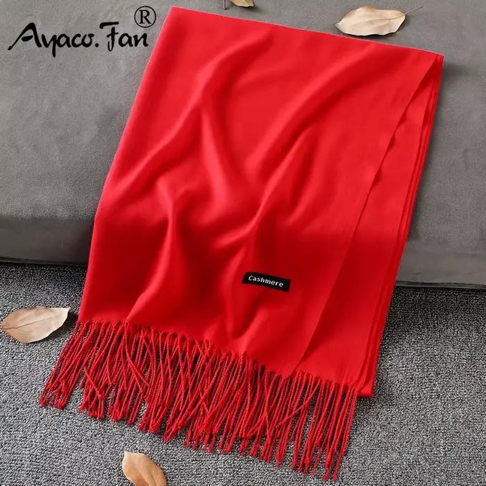 Foulards en cachemire doux pour femmes