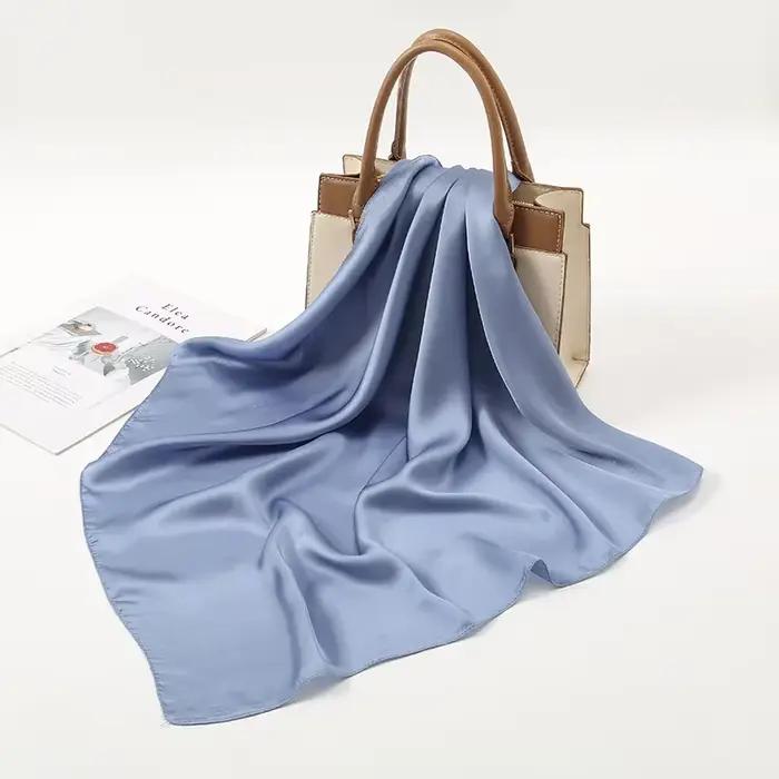 Mode solide foulard femmes