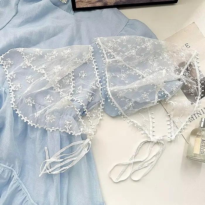 Nouveau foulard triangulaire en dentelle 2026 pour femme