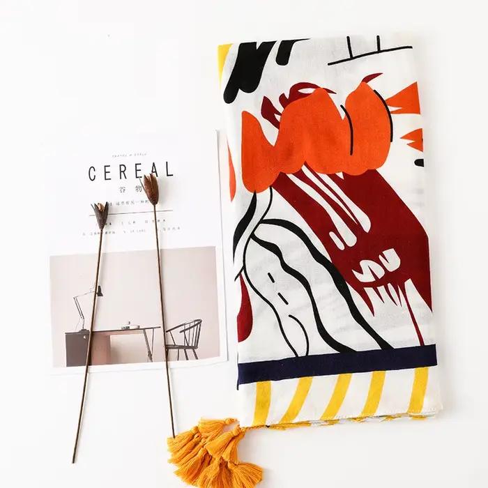 Foulard en coton pour femmes
