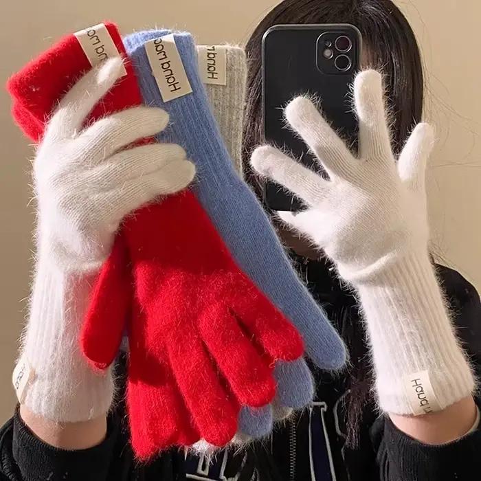 Gants en laine et cachemire pour femmes
