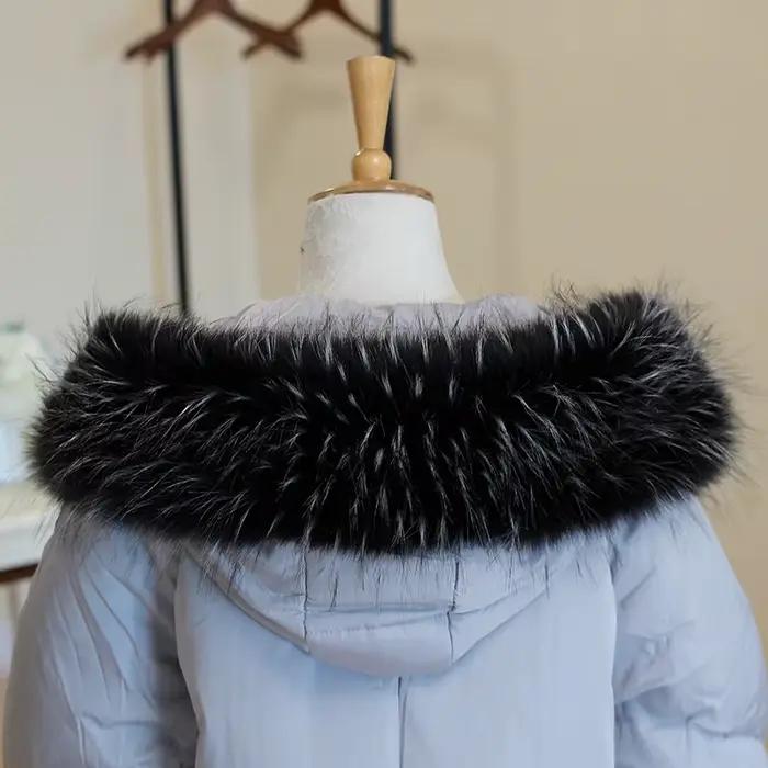 Écharpe en fausse fourrure pour femme