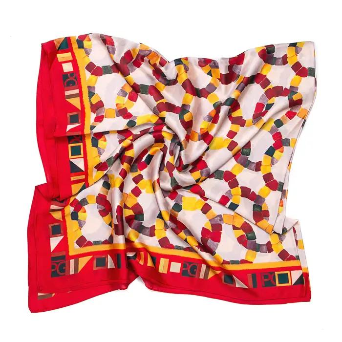 Écharpe en soie pour femme PG PATSY GARIS