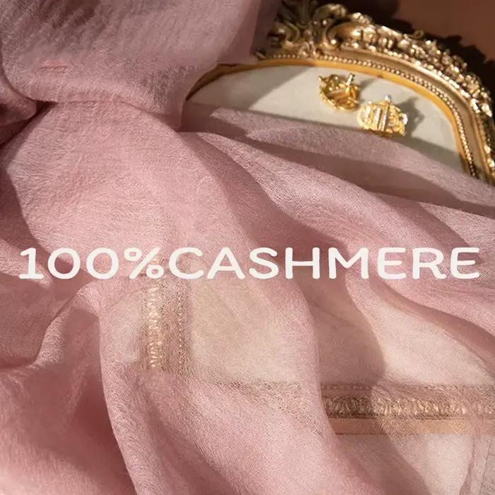 Écharpe 100% cachemire pour femme