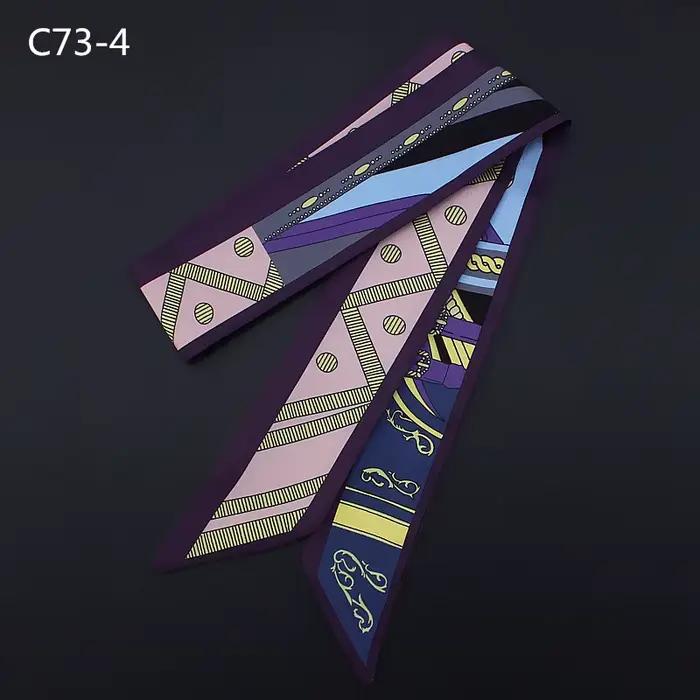 Foulard long et étroit en sergé pour femme