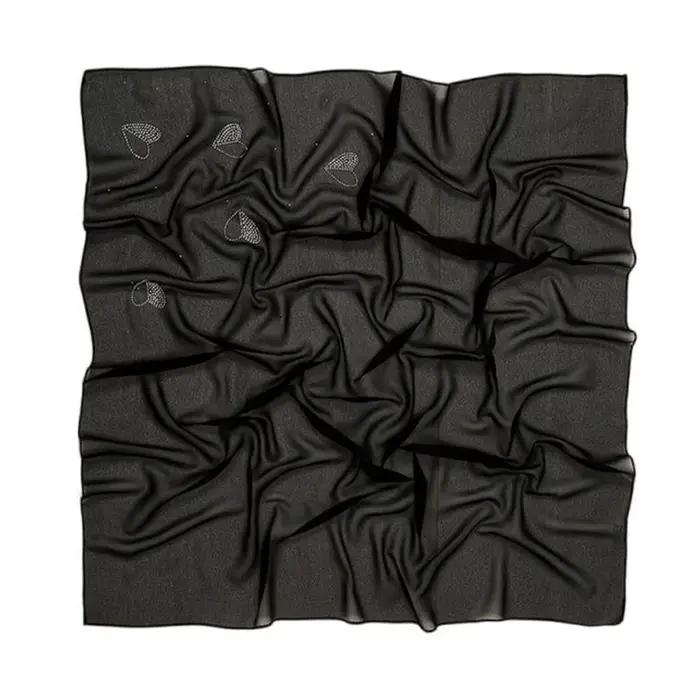 39bd Thin Breathable Soft Coffaref Big Size Long Head Scarf Femmes Scarpe Hijabs