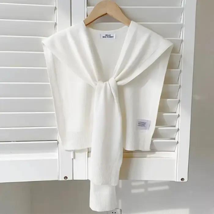 Orean Petite écharpe châle tricotée pour femme - Design élégant à la mode | Idéal pour les vêtements extérieurs