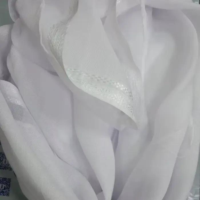 Foulard blanc musulman Hijabs pour hommes