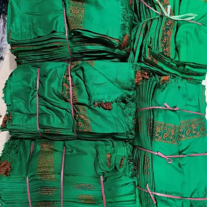 Foulard vert musulman pour hommes