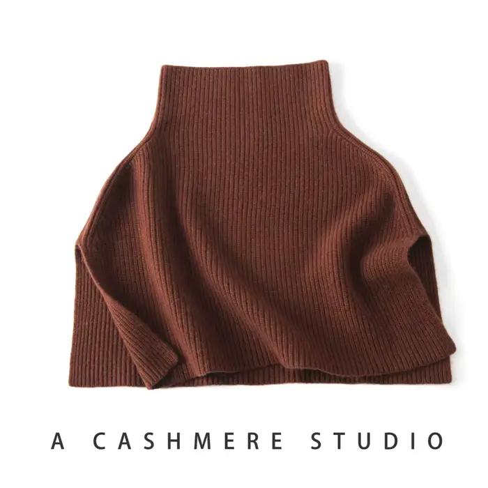 Écharpe en cachemire MERRILAMB pour femmes, élégante et chaude, idéale pour l'hiver, tricotée avec fente, pour un style chic et confortable lors de vos activités de plein air