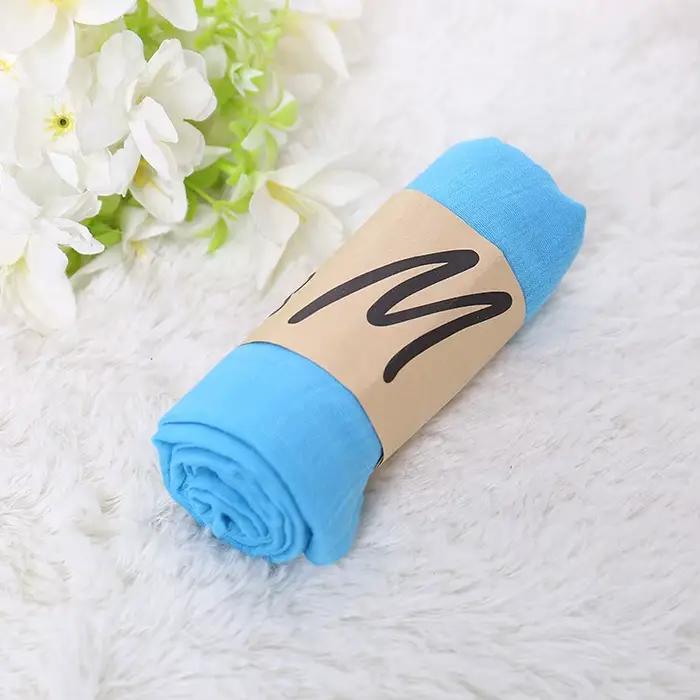 Écharpe de Luxe Douce et Chaude pour Adulte et Enfant, Châle Enveloppant, Hijabs, Bandeau de Sauna,