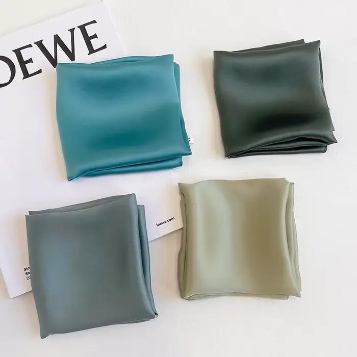 Mode 100% véritable Foulard en soie femmes châles enveloppes pour dames Foulard foulards Pashmina fe