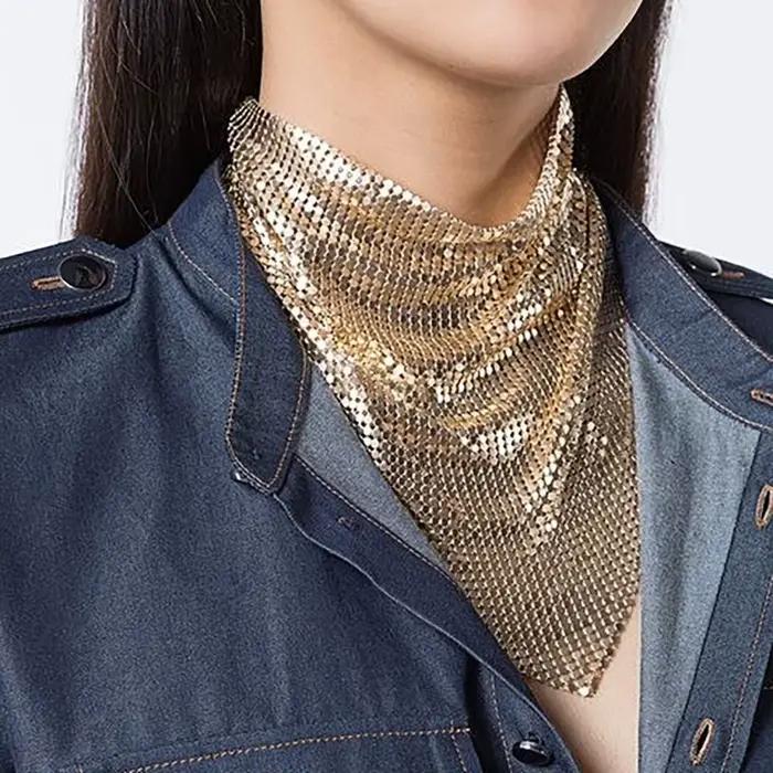 Foulard à paillettes Triangle foulards