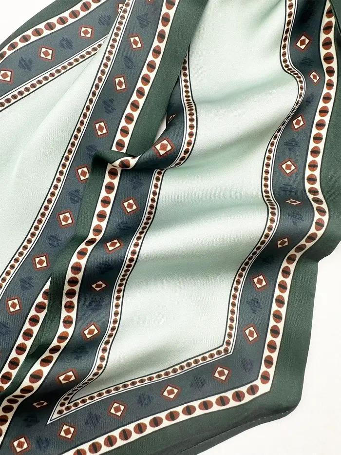 Nouveau Foulard Long en Soie de Luxe 2026 pour Femme