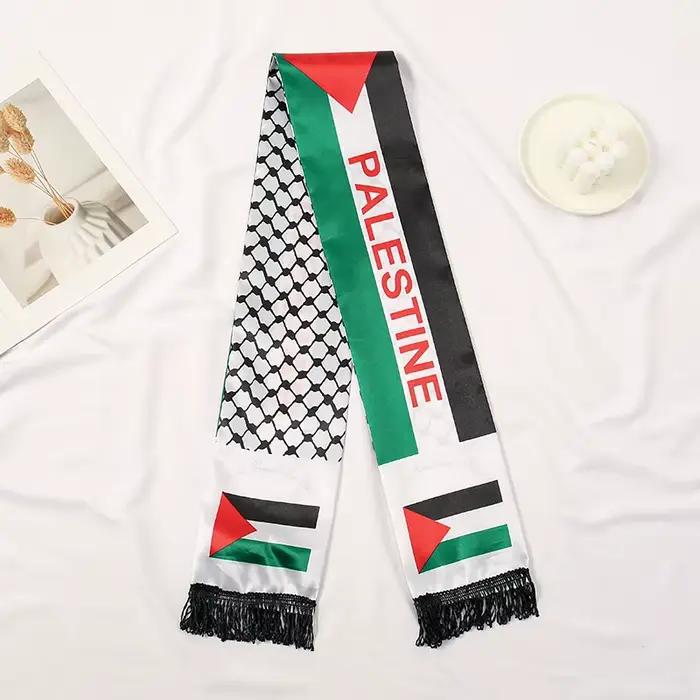 Écharpe imprimée de la fête nationale de la Palestine