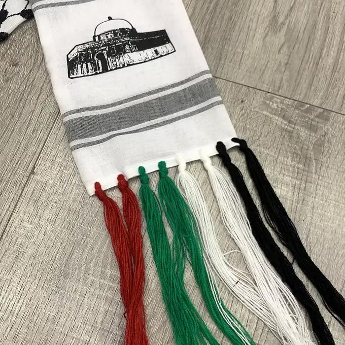 Écharpe imprimée de la fête nationale de la Palestine