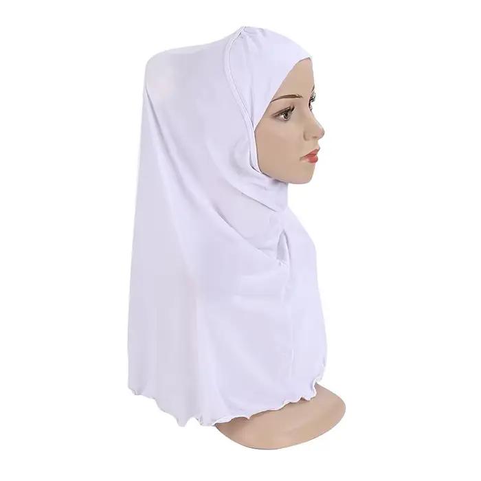 Foulard Hijabs du Ramadan pour Enfant Fille de 7 à 12 Ans