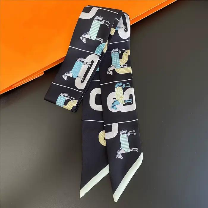 InjNeck-Écharpe imprimée pour femme