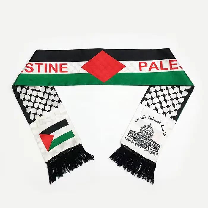 Châle Pashmina rond avec pompon