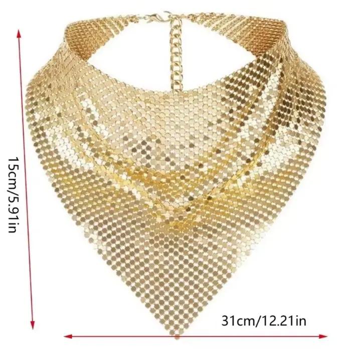 Foulard à paillettes Triangle foulards