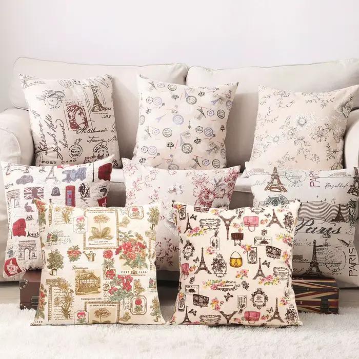 Tissu en coton et lin vintage pour bricolage couture et décoration de maison occassions quotidiennes et spéciales