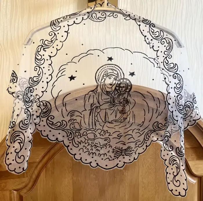 Nouvelle écharpe en tulle blanc pour femmes
