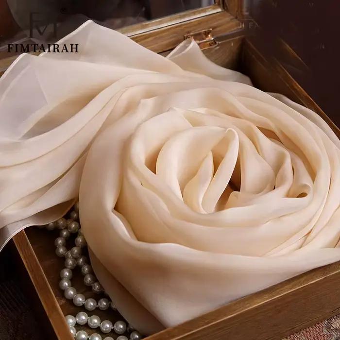 Foulard en soie 100% pur pour femmes élégant et polyvalent pour les quatre saisons style décontracté à offrir pour adultes usages variés et entretien facile