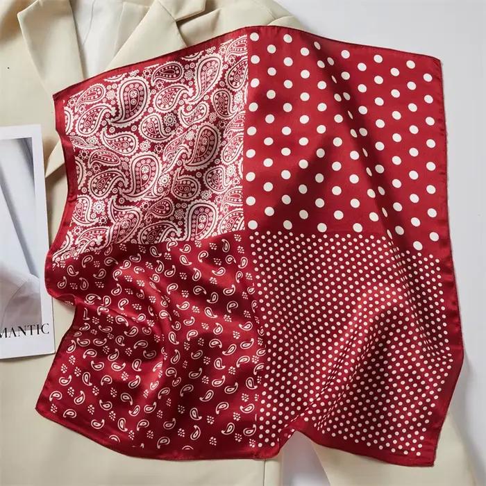 Foulard de cou pour femmes 100% soie de mûrier