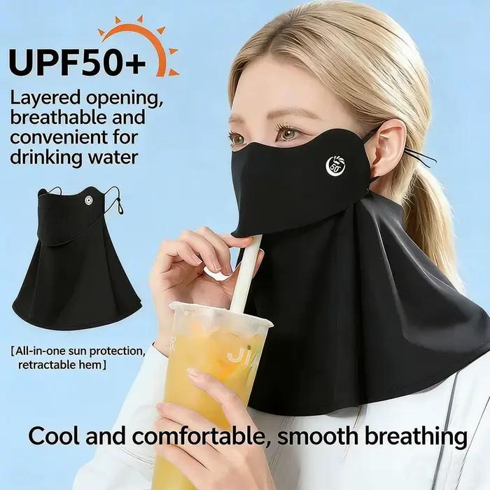 Couvre-visage/couvre-cou anti-UV pour femmes et hommes