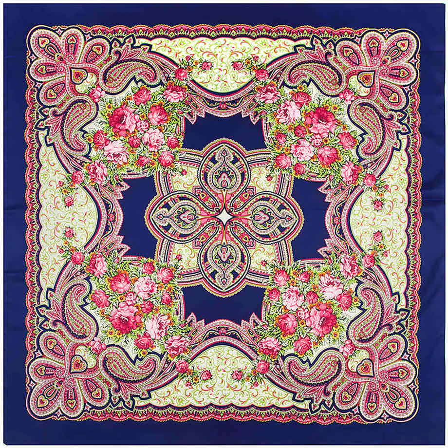Écharpe carrée en cachemire pour femmes, 100cm, style bohémien, marque de luxe, nouveau Design, mouc
