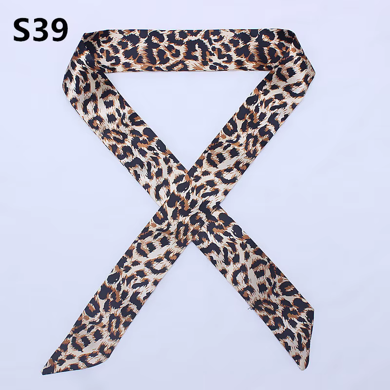 47 couleurs marque Bandana petit sac en soie écharpe femmes tête Hijab écharpe longues écharpes maig