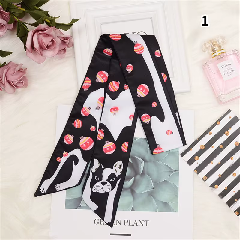 Écharpe skinny pour femme, léopard, tigre, sac animal, bandeau de sauna féminin, mode présidence, fo