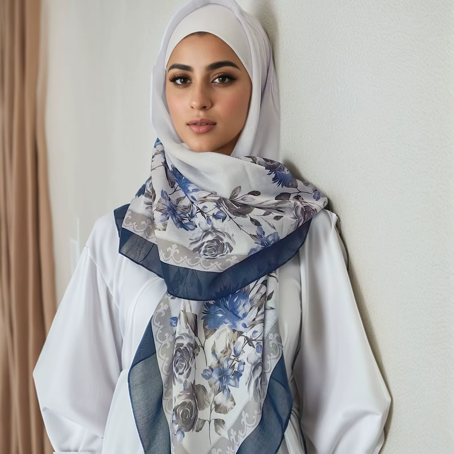 73 couleurs malaisie Tudung Bawal fleur imprimé Hijab nouveau Design foulard Premium coton Voile dou