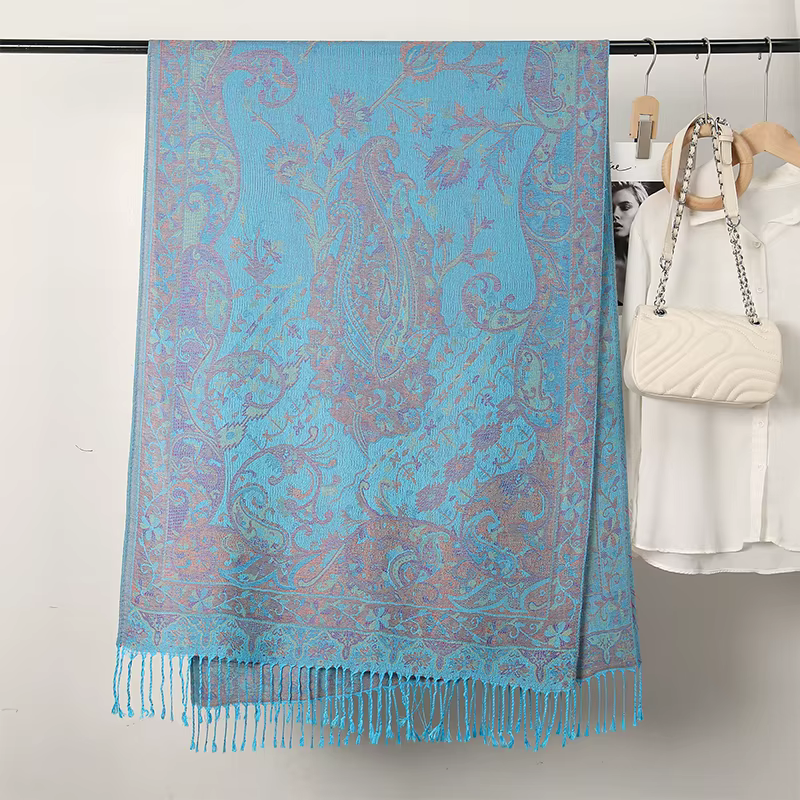 Châle rond en cachemire avec glands pour femmes, couverture design, optique, pashmina, écharpe chaud
