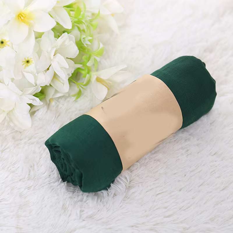 Écharpe longue en coton et lin pour femme, foulard anti-sable, écharpes douces, châle fin, enveloppe