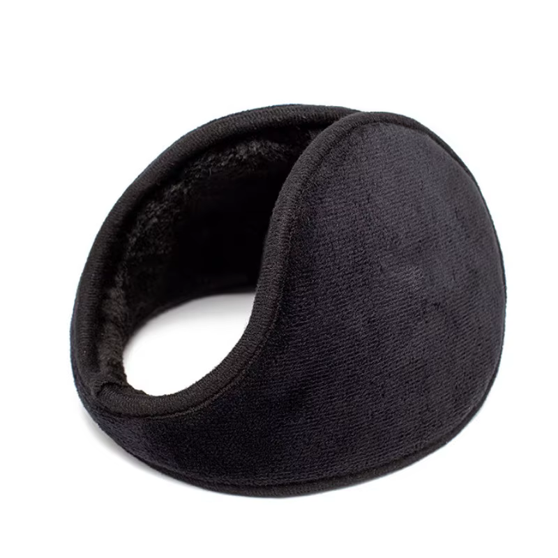 Cache-oreilles en fourrure chaude unisexe pour hommes et femmes, cache-oreilles en velours épais et 