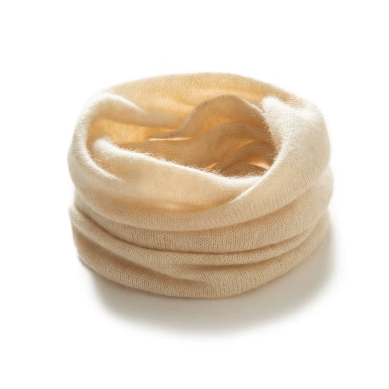 100% cachemire tricot écharpe hiver nouvelles femmes solide doux chaud foulards cou chaleur écharpe