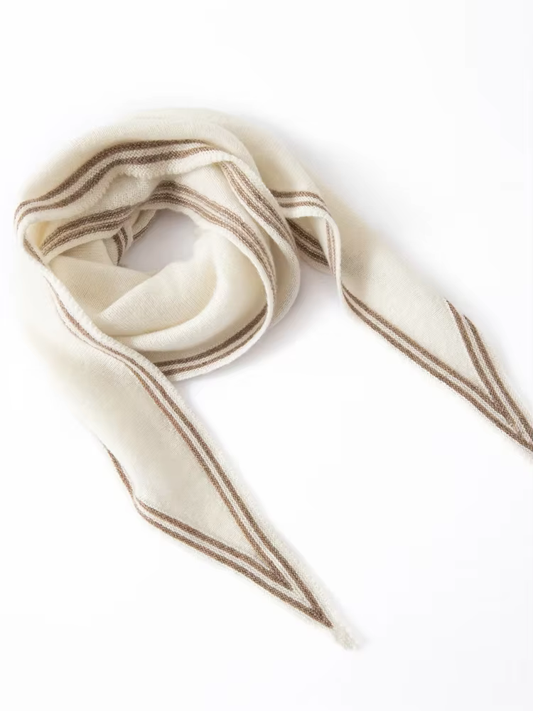 Écharpe triangulaire en cachemire 100% douce et confortable pour femmes, nouveau style, châle triang