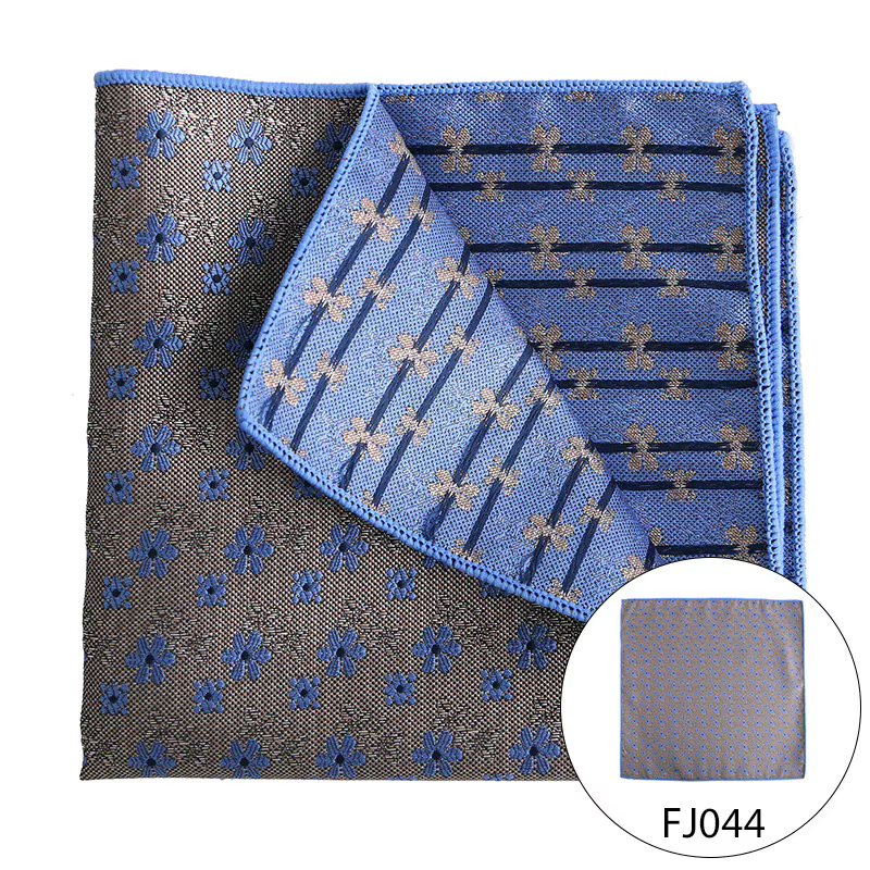 Mouchoir foulard en soie 1200 points haute densité hommes élégant rétro costume d'affaires écharpe d