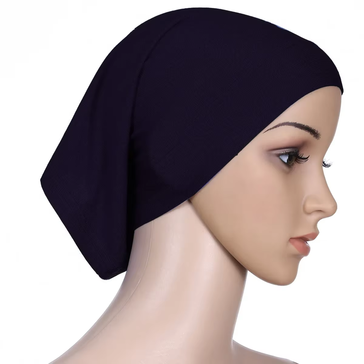 Hijabs et foulards pour femmes, couvre-chef, turban de bain, bonnet intérieur en modal doux et confo