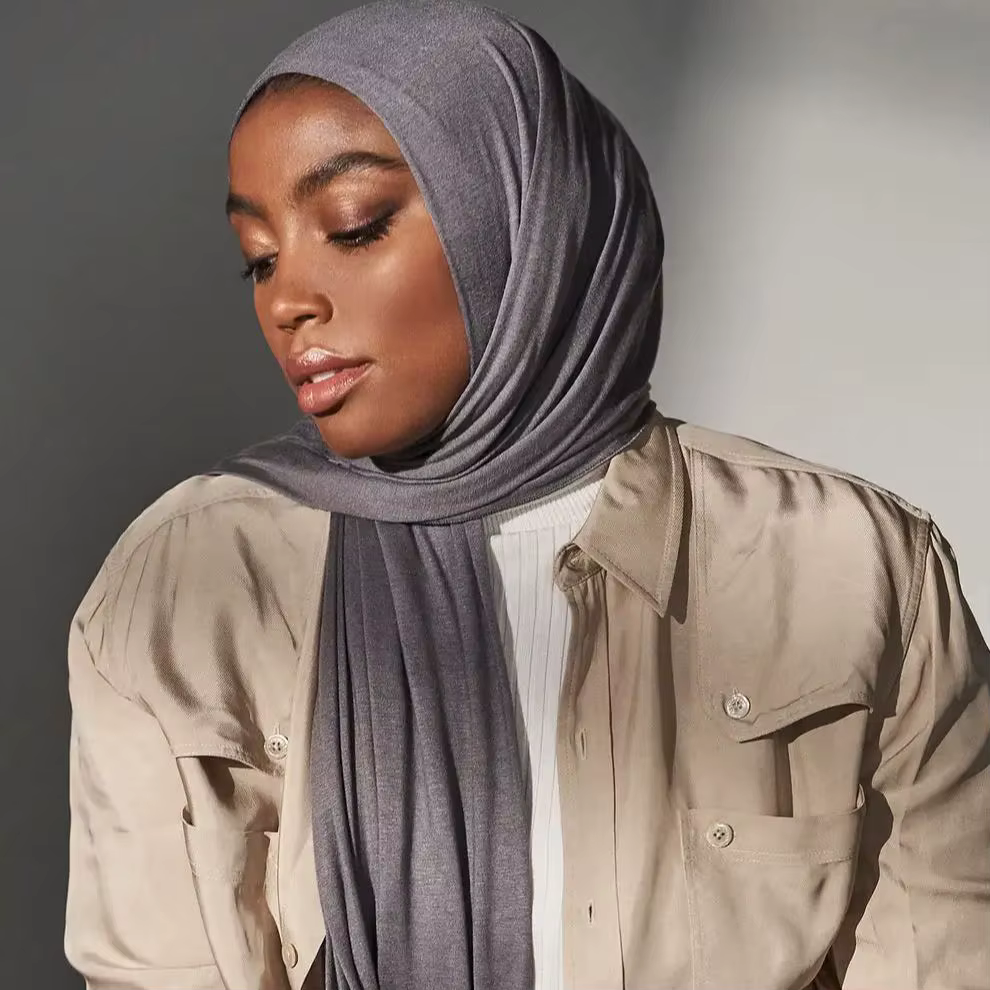 29 couleurs pas cher Jersey Hijab écharpe solide musulman longues foulards Turban châle élastique co