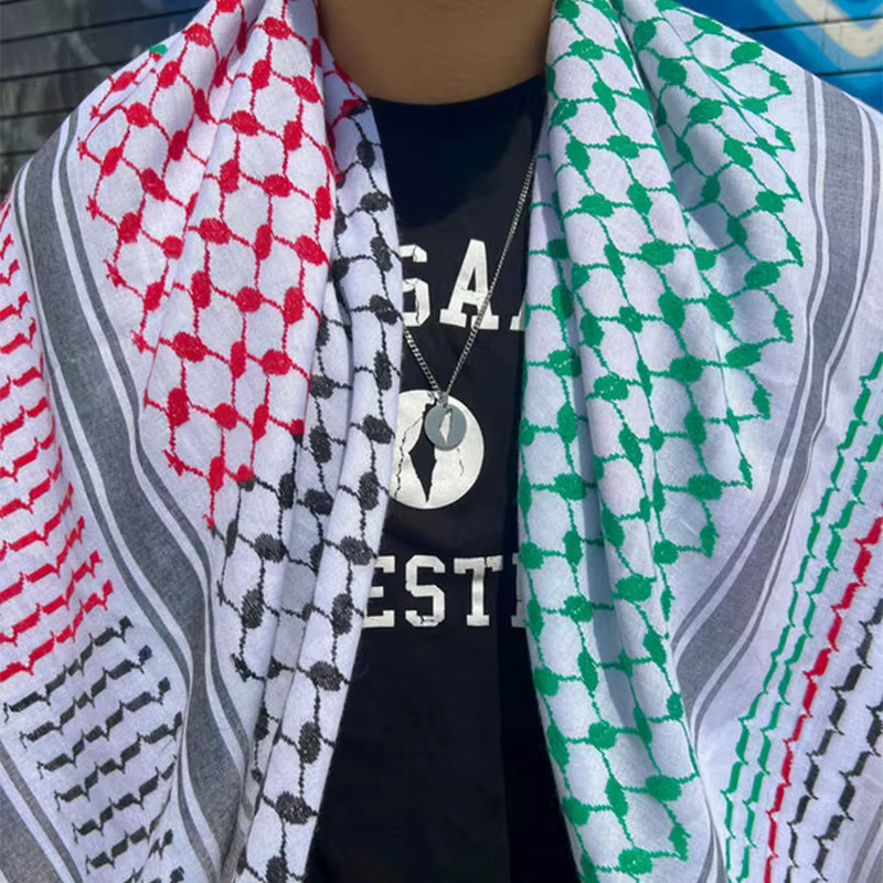 Foulard de Styles arabes pour femmes, Foulard de styliste imprimé à carreaux, Hijab doux, châles et