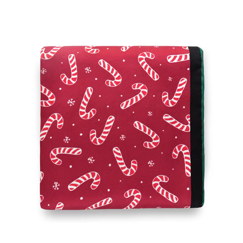 Foulard en sergé de soie rouge pour femmes et enfants, petites écharpes, cadeau de Noël hijab, châle