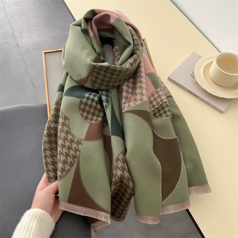 Hiver cachemire femmes Écharpe femme marque de luxe foulards dame longue Bandana femmes mode châle e
