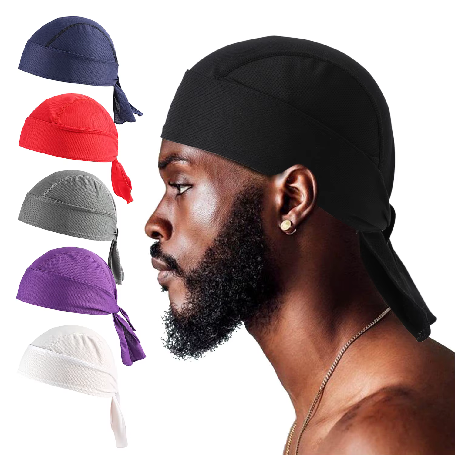 Séchage rapide Bandana bandeau écharpe été hommes course équitation Bandana foulard randonnée course
