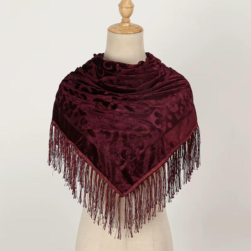 2024 nouveau 39 pouces polyvalent femmes coupe fleur Bufanda dégradé fleur foulard en soie printemps